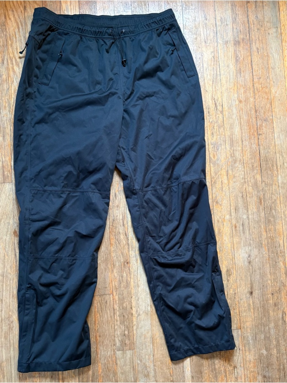 Cabela’s Mens Black Water Resistant Pants ~ sz XL